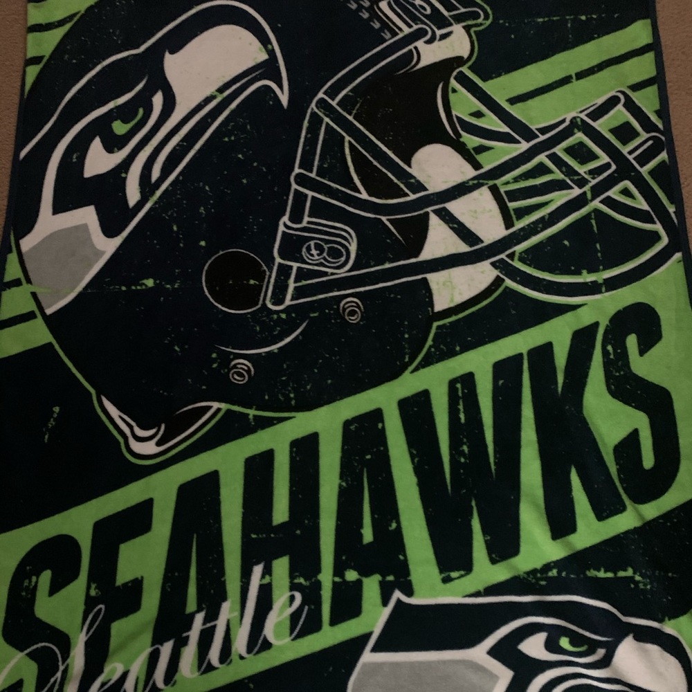 Seahawks blanket